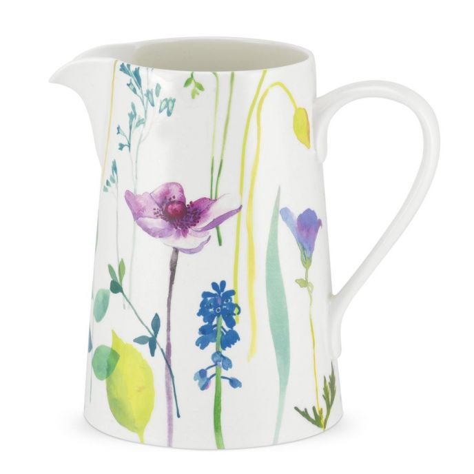 Water Garden Jug/Pitcher 3pt with floral design, durable material – available at Keans Claremorris.