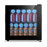 Load image into Gallery viewer, Belling Compact Table Top Glass door drinks fridge – BDC46BLK

