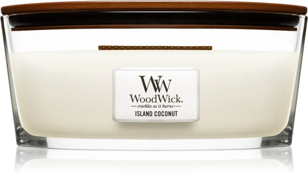 Woodwick Island Coconut Ellipse Jar