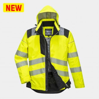 Portwest Hi-Vis Jacket Yellow L