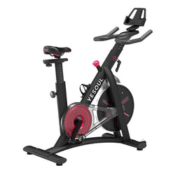 Yesoul Smart S3 Indoor Spin Bike in Black, high-tech fitness bike for home workouts, available at Keans Claremorris.